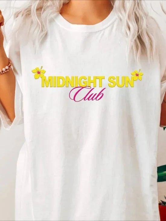 Midnight Sun Club Graphic Tee Shirt - Picture 3 of 5